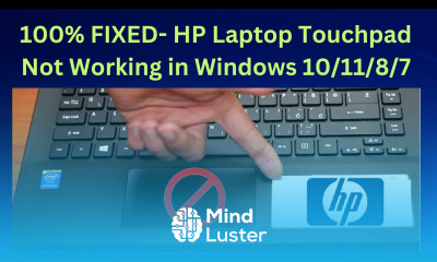 100 FIXED HP Laptop Touchpad Not Working in Windows 10 11 8 7