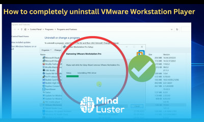 How to completely uninstall VMware Workstation Player