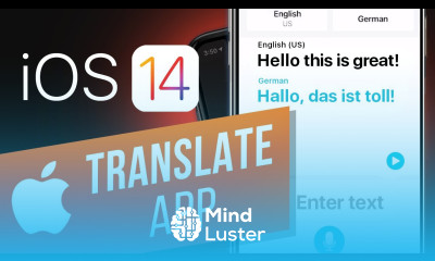 How to Use New Translate App in iOS 14