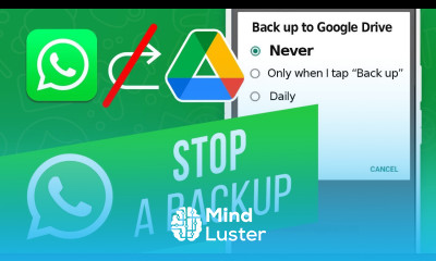 How to Stop WhatsApp Backup on Android