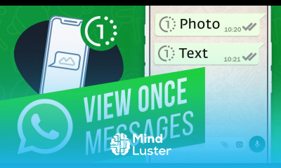 How to Send One Time View Pictures Videos on WhatsApp How to Send Disappearing Messages