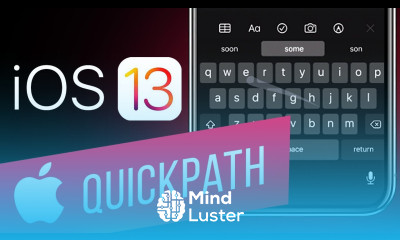 iOS 13 How to Use the QuickPath Swipe Keyboard on iPhone iPad