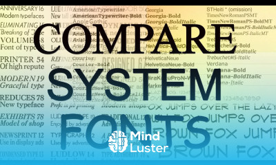 How to Preview and Compare System Fonts Windows