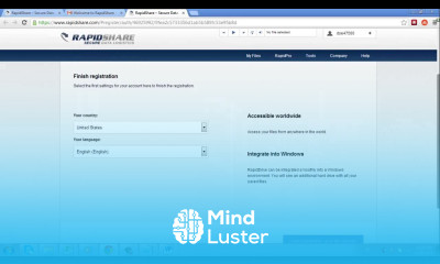 How to Use Rapidshare on Windows 7