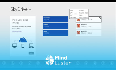 How to Cut Copy Paste and Rename Files in SkyDrive Windows 8 1