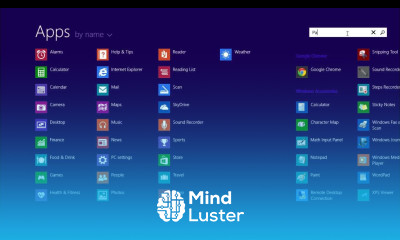 How to Use App Search in Windows 8 1