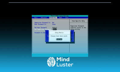 How to Create Disable and Change a Bios Password