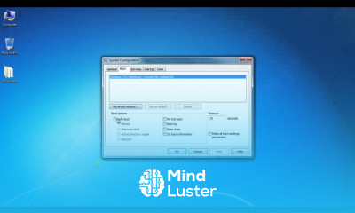 How to start windows in safe mode