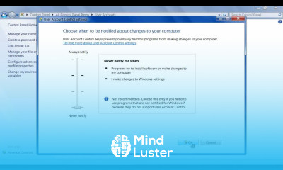 How to Disable User Access Control UAC in Windows