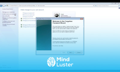 How to Create a Windows 7 Password Reset Disk