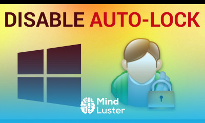 How to Disable Auto Lock in Windows 7