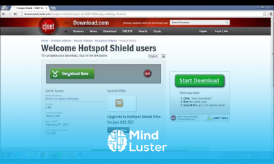 How to Download and Install Hotspot Shield for Windows 7