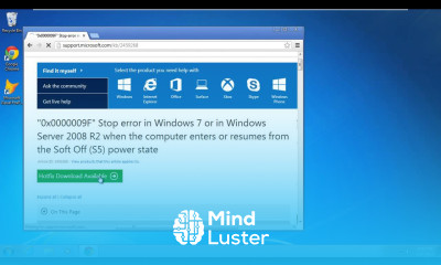 How to Fix Blue Screen of Death Stop Error 0x0000009f