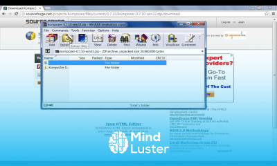 How to Install Kompozer on Windows 7