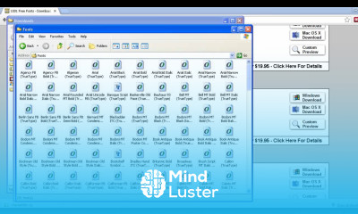 How to Install Fonts in Windows XP