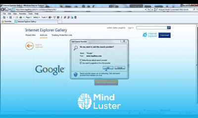 How to add Search providers to Internet Explorer