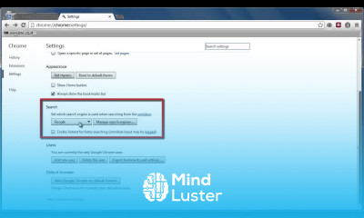 How to set default Search Engine in Chrome