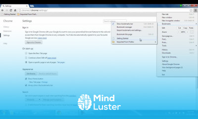 How to import Favorites in Chrome