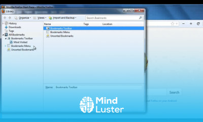 How to delete Bookmarks in Firefox
