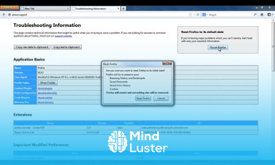 How to Restore Default Settings in Mozilla Firefox
