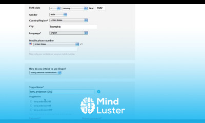 How to set up Skype Account