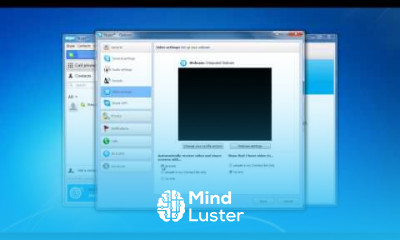 How to set up Skype video