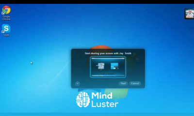 How to Show Your Desktop to Someone via Skype