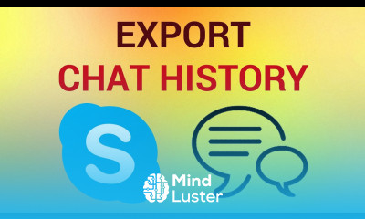 How to Export Skype Chat History