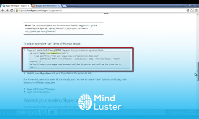 How to Create Link to Skype Call