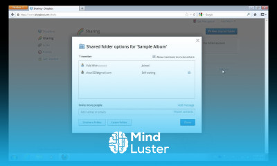 How to Leave a Shared Folder in Dropbox