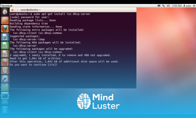 How to install DHCP server in Ubuntu