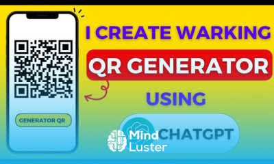 Create QR Code Generator Using ChatGPT No Coding Required In 2 MIN