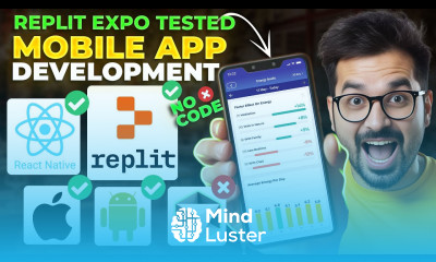 How to Create a MOBILE app in 5 minutes with Replit and Expo React Native iOS Android Supported