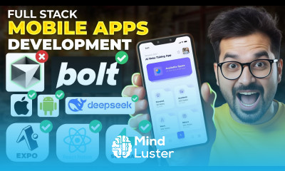 How to Develop Mobile Apps for Android and iOS using Bolt new AI Coding in React Native Expo 2025