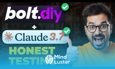 Bolt DIY Claude Sonnet 3 7 Develop a Full stack Apps with FREE AI Coder Without Writing ANY Code