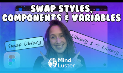 Swap libraries in Figma 2024 Swap styles components variables in Figma 2024