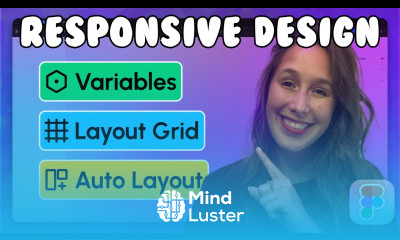 Figma RESPONSIVE DESIGN using Variables Layout grids and Auto Layout Figma 2024