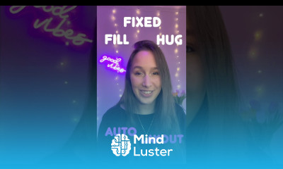 Figma Auto Layout Hug Fixed and Fill figmatutorial figmadesign figma