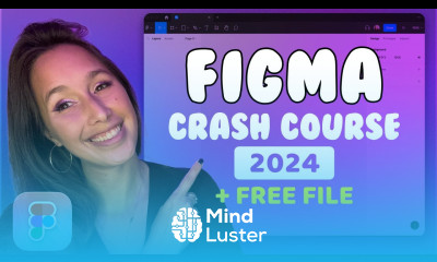 Figma beginner crash course 2024 UI UX Course Design with me in Figma Prototype