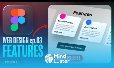 Design a WEBSITE IN FIGMA ep 03 The FEATURES SECTION