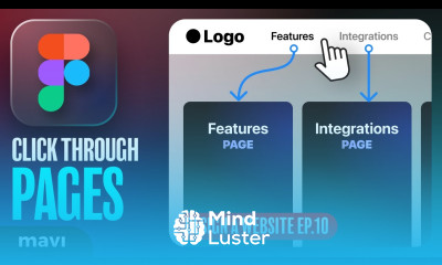 WEB DESIGN IN FIGMA ep 10 Global Navigation Prototyping – Free UX UI Course