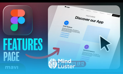 WEB DESIGN IN FIGMA ep 12 FEATURES Page – Free UX UI Course