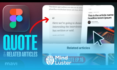 WEB DESIGN IN FIGMA ep 16 Finalizing The BLOG ARTICLE Page – Free UX UI Course
