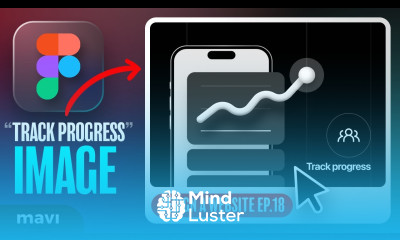 WEB DESIGN IN FIGMA EP 18 “Tracking Progress” Semi 3D Chart Image – Free UX UI Course