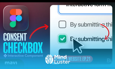 WEB DESIGN IN FIGMA ep 21 Consent CHECKBOX – Free UX UI Course