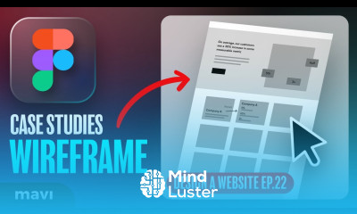 WEB DESIGN IN FIGMA ep 22 Wireframing Layout for Case Studies – Free UX UI Course