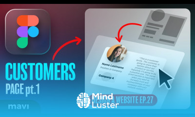 WEB DESIGN IN FIGMA ep 27 Customers Page pt 1 Wireframing  Layout – Free UX UI Course