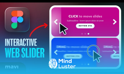 Create an Interactive WEB SLIDER in Figma