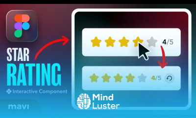 How To Create a STAR RATING Component in Figma Tutorial