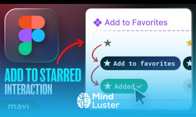 Create an ADD TO FAVORITES Interactive Component in Figma Tutorial